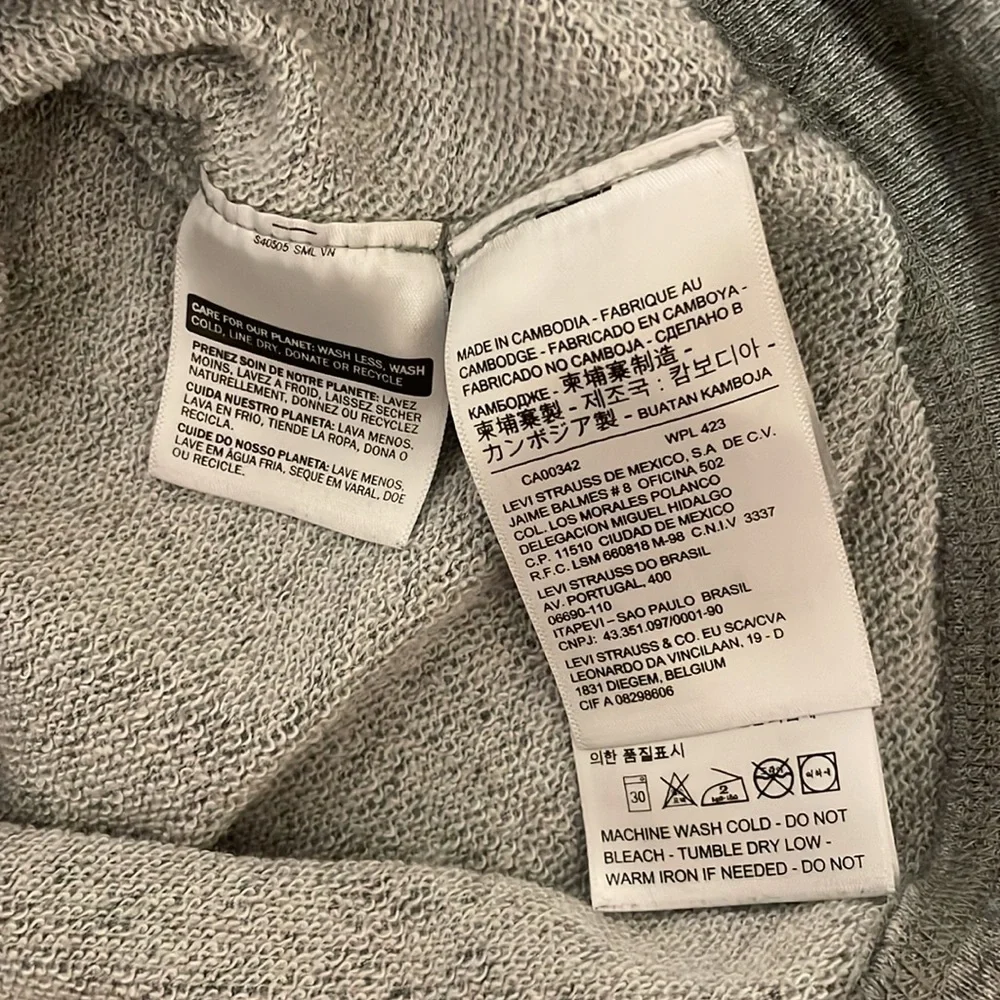 Levis sweater top - Picture 3 of 5